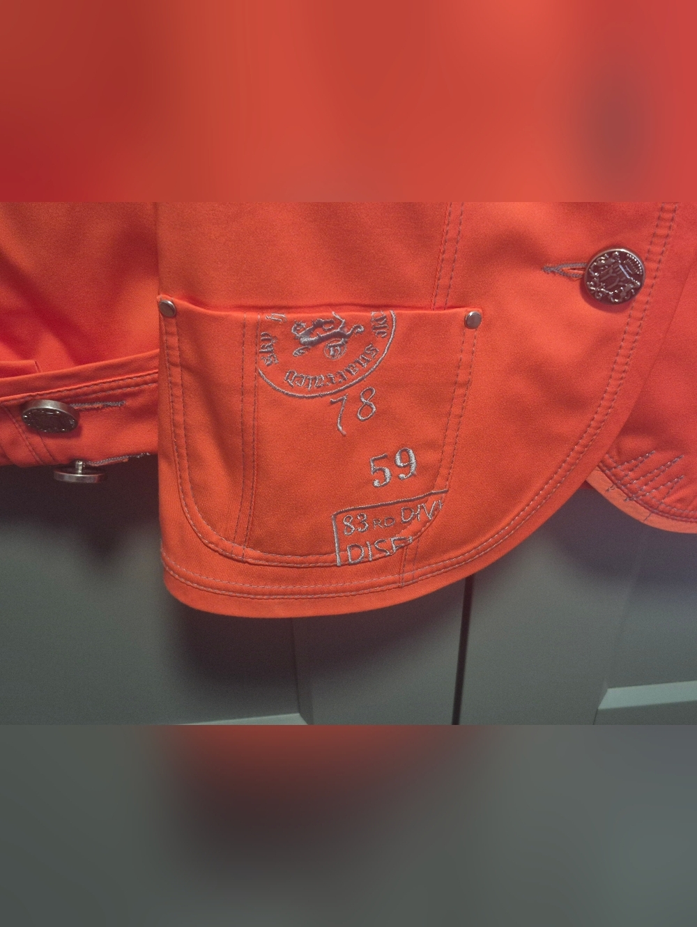 Designer Blazer with Embroidered Details - Picture 7 of 16